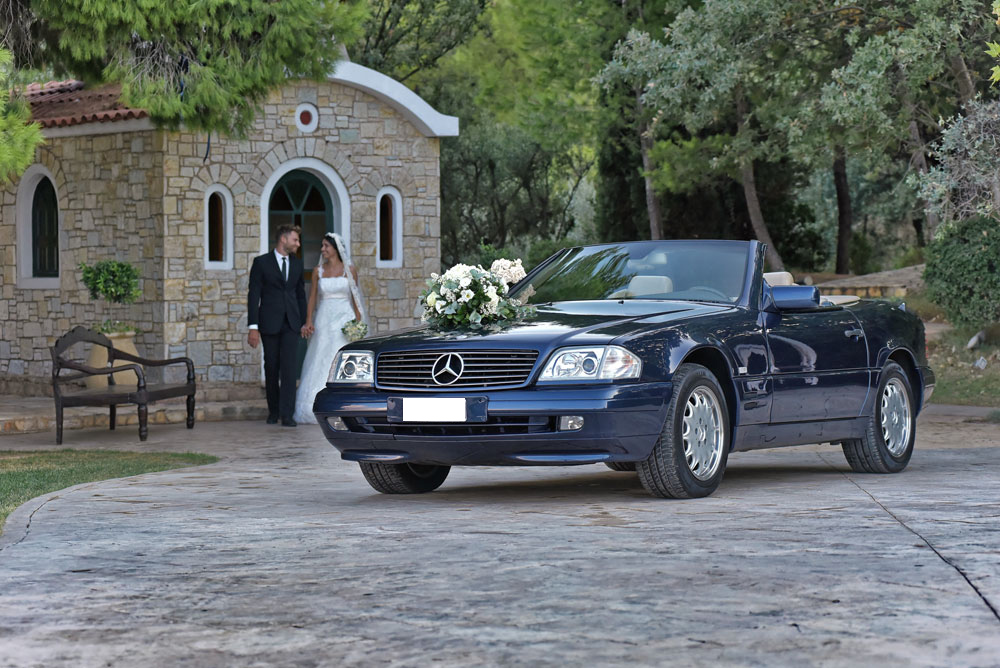 Mercedes SL Cabrio  | Στολισμός Γάμου